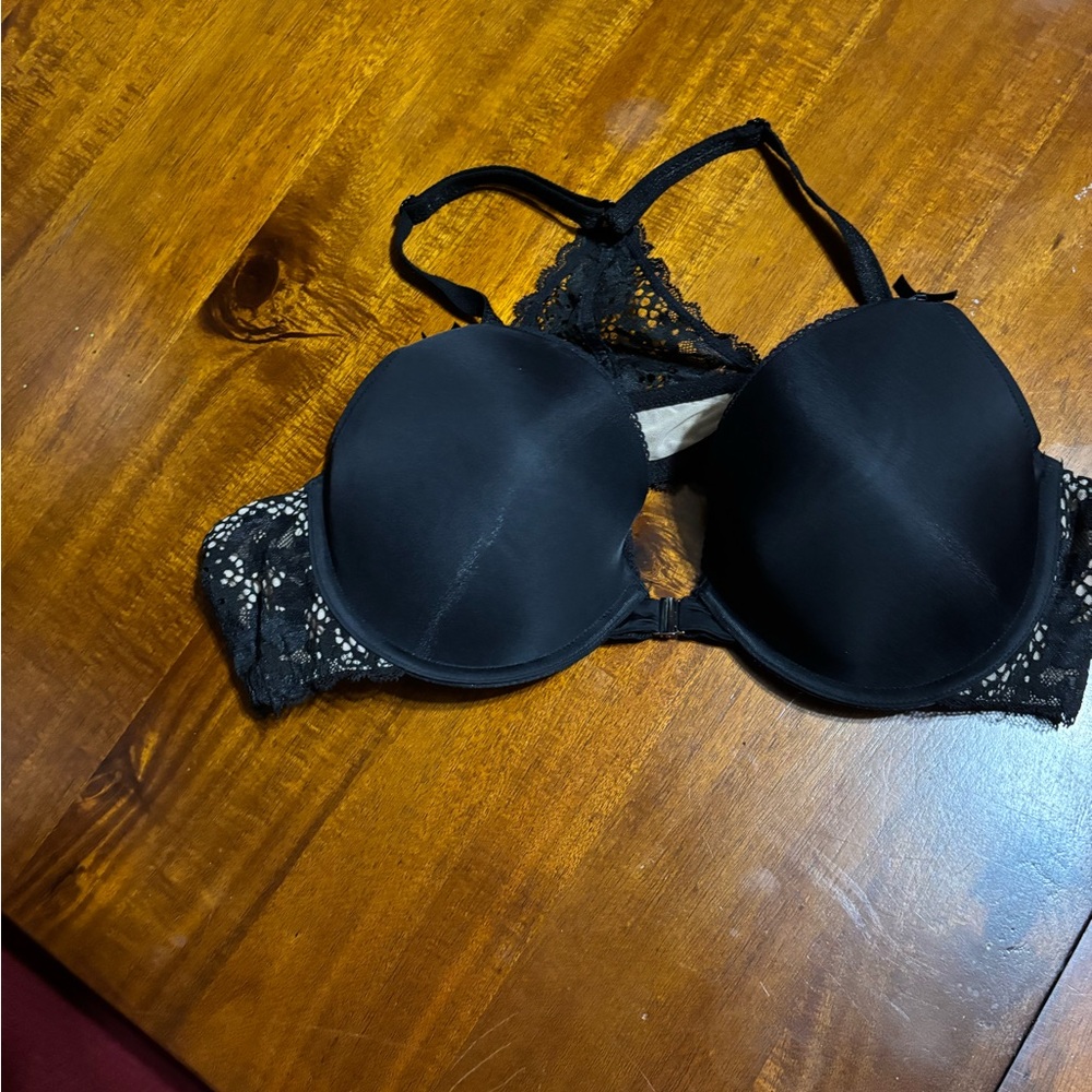 Adore Me Black Lace Bra